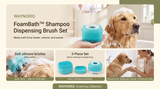 FoamBath™ Shampoo Dispensing Brush Set