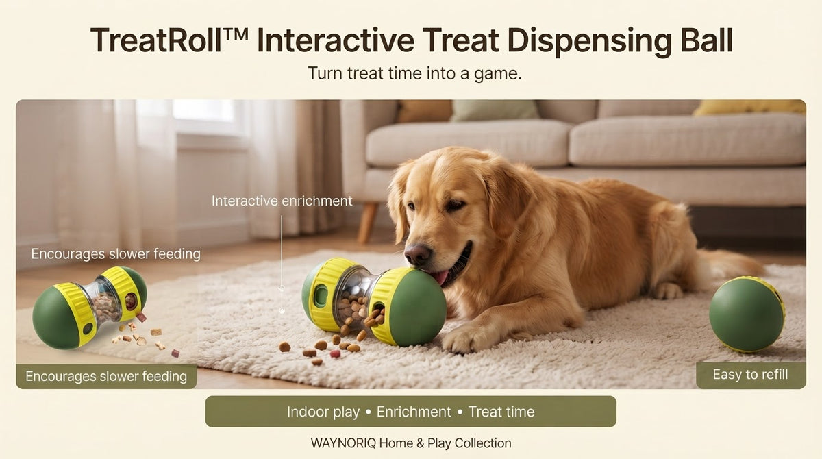 TreatRoll™ Interactive Treat Dispensing Ball
